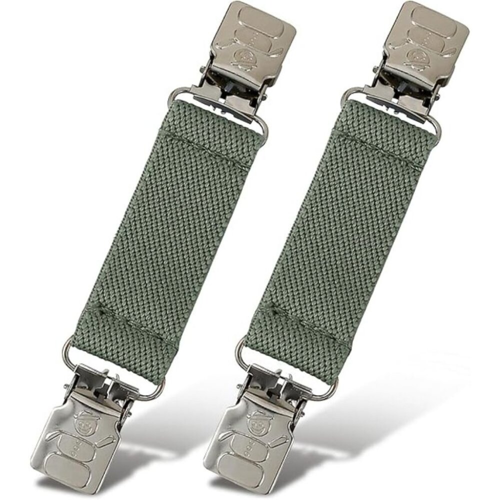 Hold’Em Mitten Glove Clips for Toddler & Kids Extra Tight Grip - Olive